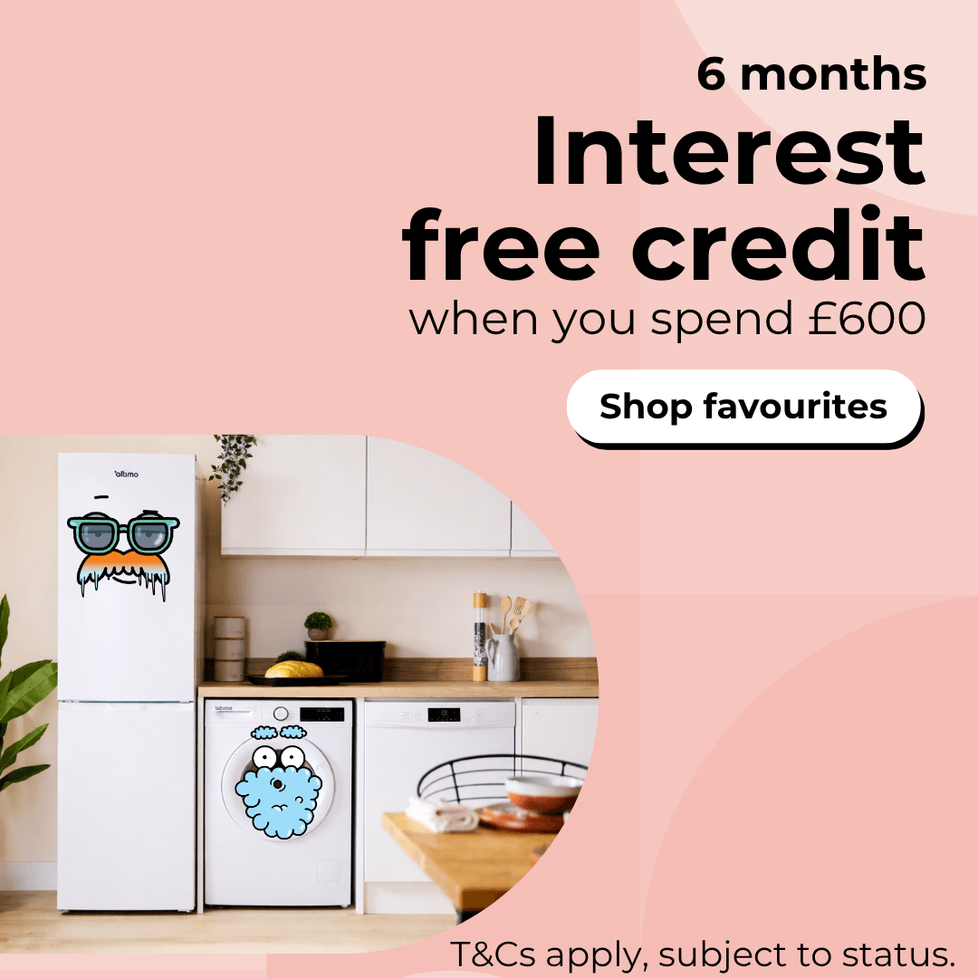 6 months interest free credit available  when you spend £600